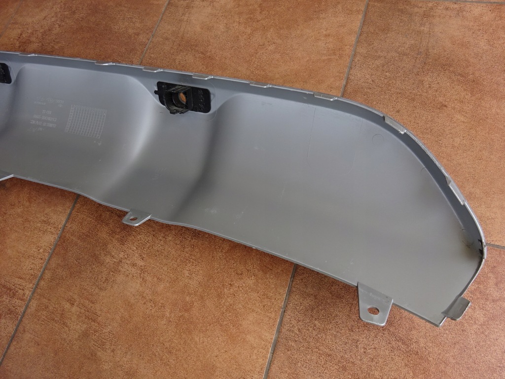 фото №7, Kia stonic 2017- накладка накладка бампера задняя