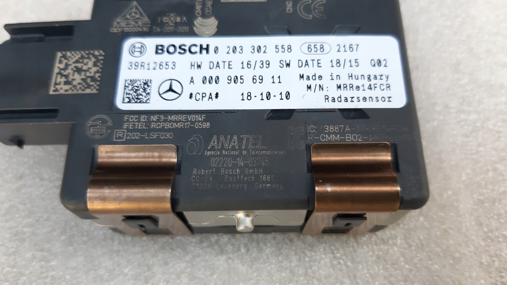 фото №2, Mercedes c-klasa w205 радар distronic