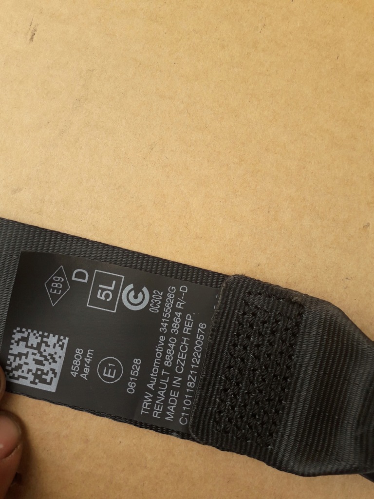 фото №3, Ремені задня задні заскочки renault twingo iii 14-