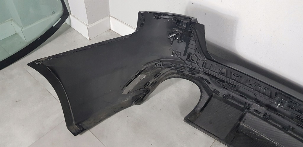 фото №16, Audi rs4 b9 8w9 бампер задній задня kombi карбон