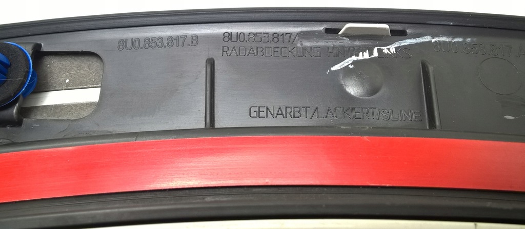 фото №7, Audi q3 8u0 2010-15 молдинг крыла левая задняя oryg