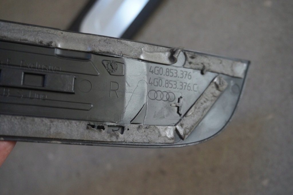 фото №2, Молдинг порог задняя правая audi a6 c7 4g