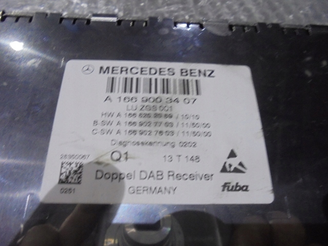 фото №2, Mercedes w212 w166 тюнер радіо a1669003407