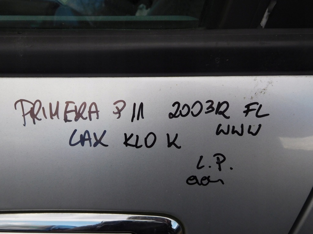 фото №6, Двері перед ліва primera p11 fl 03r. kpl klo
