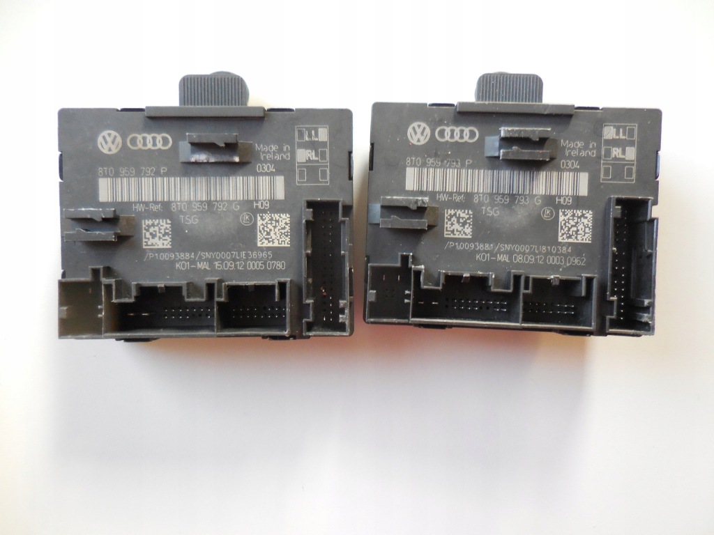 фото №1, Audi a5 8t модуль двері 8t0959792g 8t0959793g
