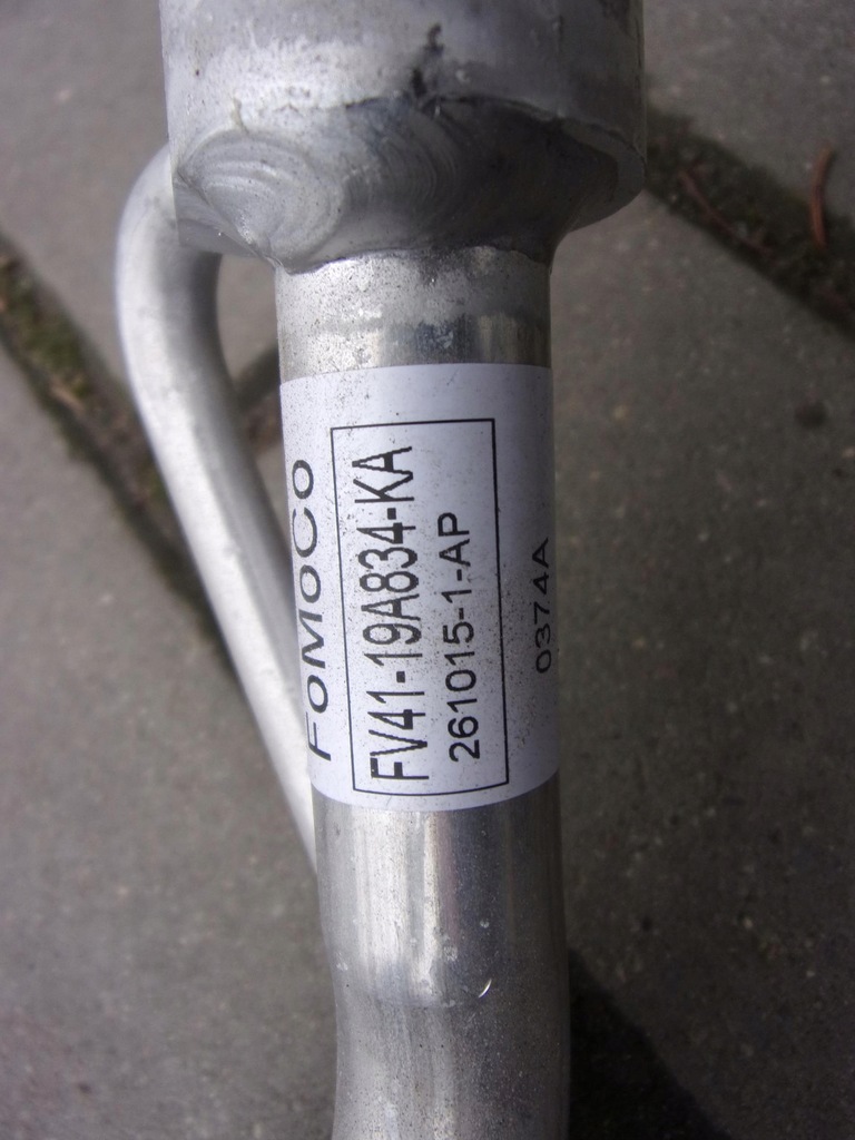 фото №2, Ford kuga mk2 escape 2.5 шланг кондиционера труба