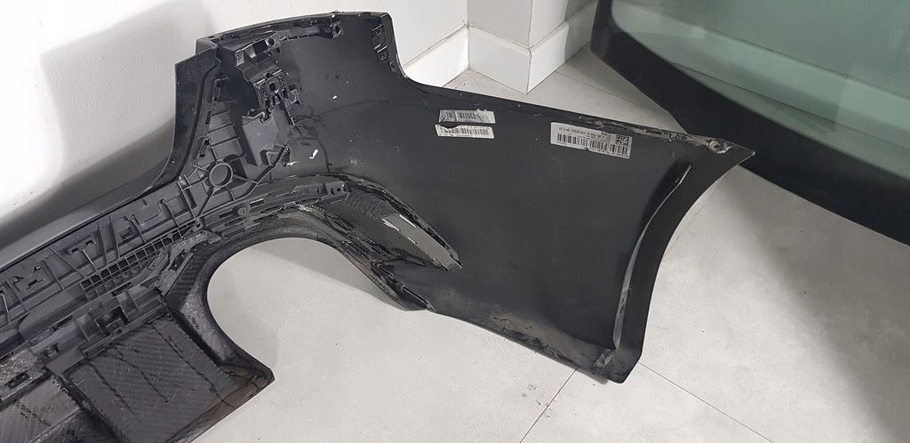 фото №15, Audi rs4 b9 8w9 бампер задній задня kombi карбон