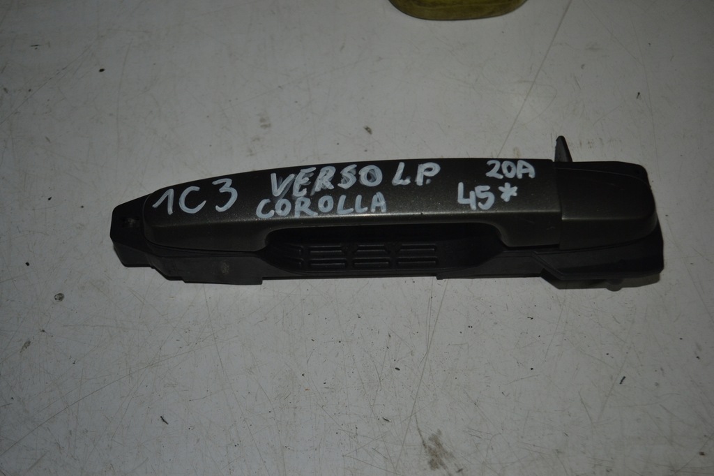 фото №1, Ручка перед левый toyota corolla verso лак 1c3