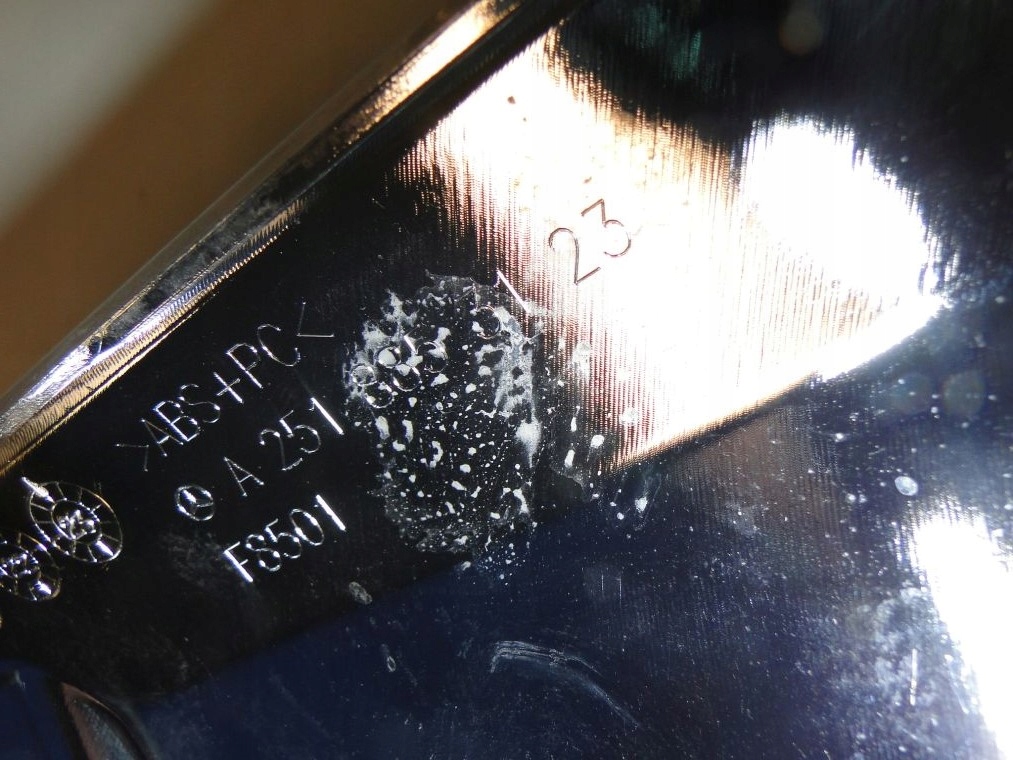 фото №7, Mercedes r klasa w251 lift лист хром спойлер