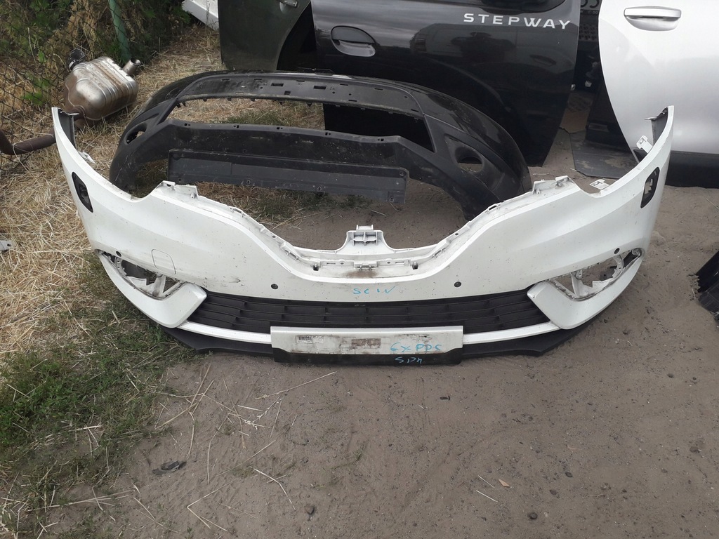 фото №1, Бампер перед renault scenic iv 16- pdc i омивачі