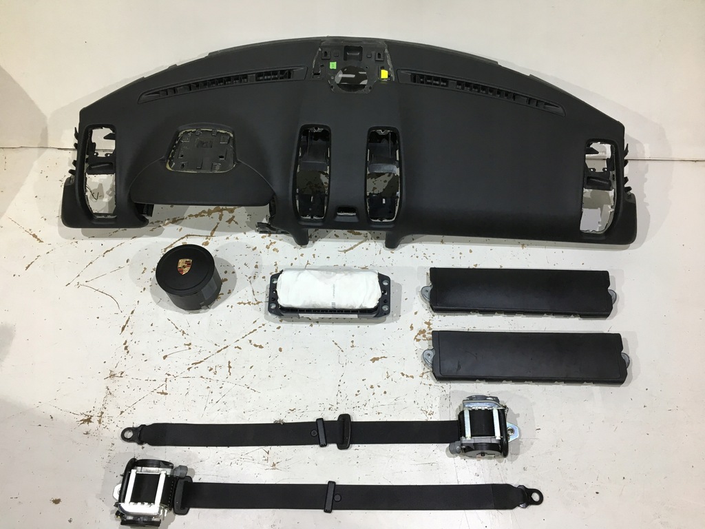 фото №1, Porsche cayman панель приладів консоль подушка безпеки подушки безпеки ремені