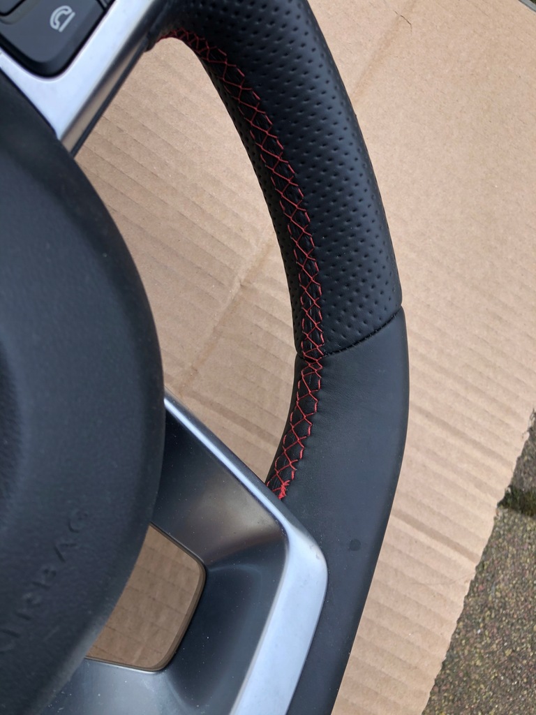 фото №4, Mercedes w213 повітропровід керування колесо подушка безпеки red nić