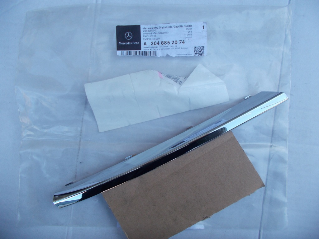 фото №1, Nowa ori оригинальный номер молдинг рамка хром mercedes x204 glk a2048852074 правая slask