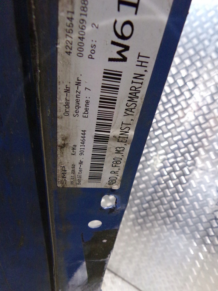 фото №8, Bmw 3 f80 m3 молдинг накладка поріг 8059574