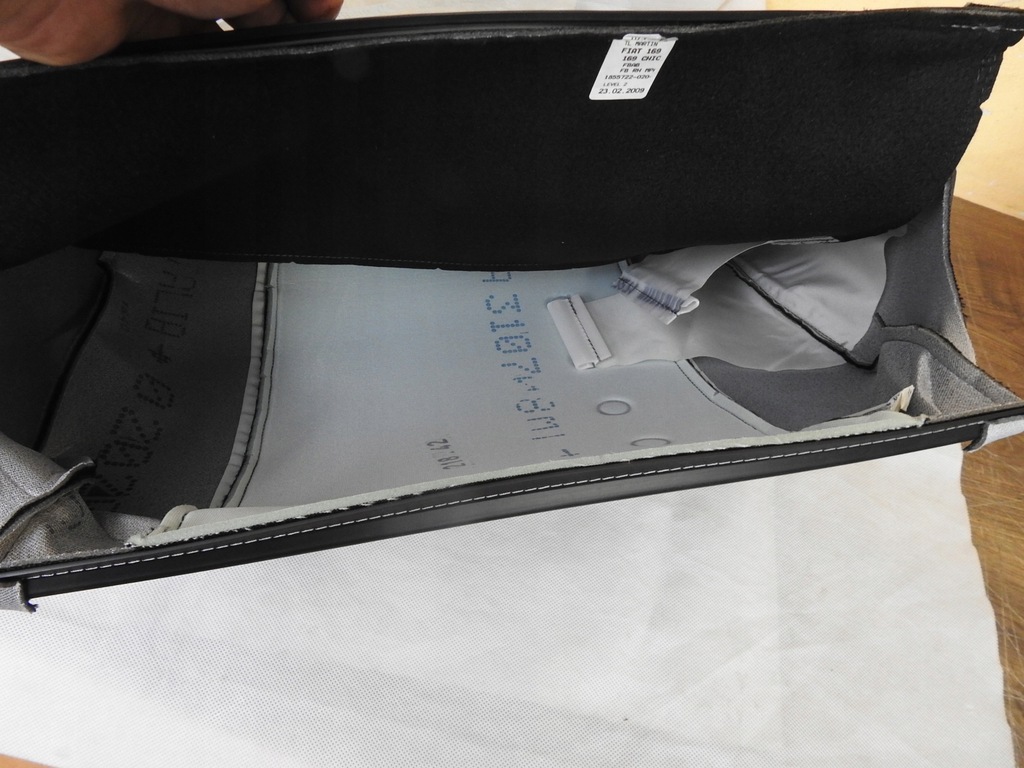 фото №8, Обшивка спинка сиденье правое fiat panda ii sed100