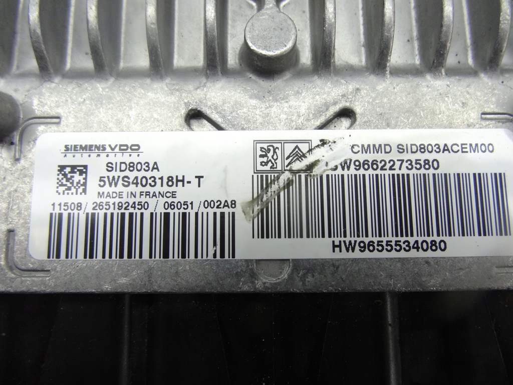 фото №4, Citroen c5 набір стартовий комплект імобілайзер доставка