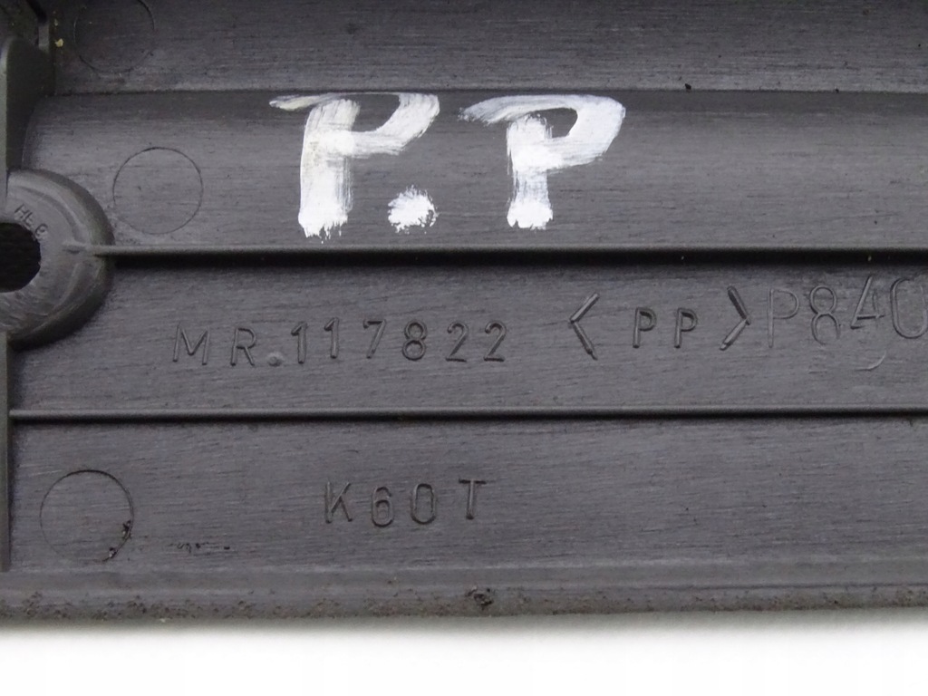 фото №3, Mitsubishi l200 96-06 молдинг порог правый перед 4d