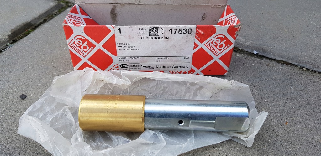 фото №1, Daf шарова опора вушко ресора перед 0389071