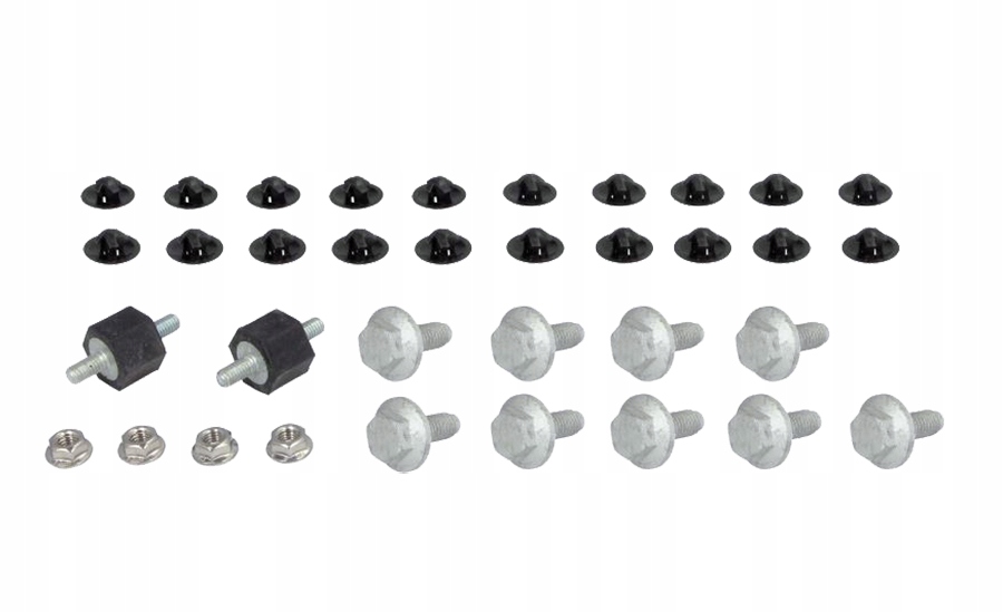 фото №1, Кліпси захист pod двигун vw sharan t4 набір kpl