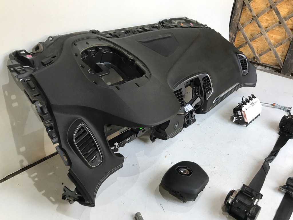 фото №5, Renault scenic 4 iv приборная панель консоль подушка безопасности ремни org