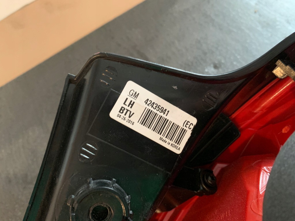 фото №3, Opel mokka задня ліва лампа