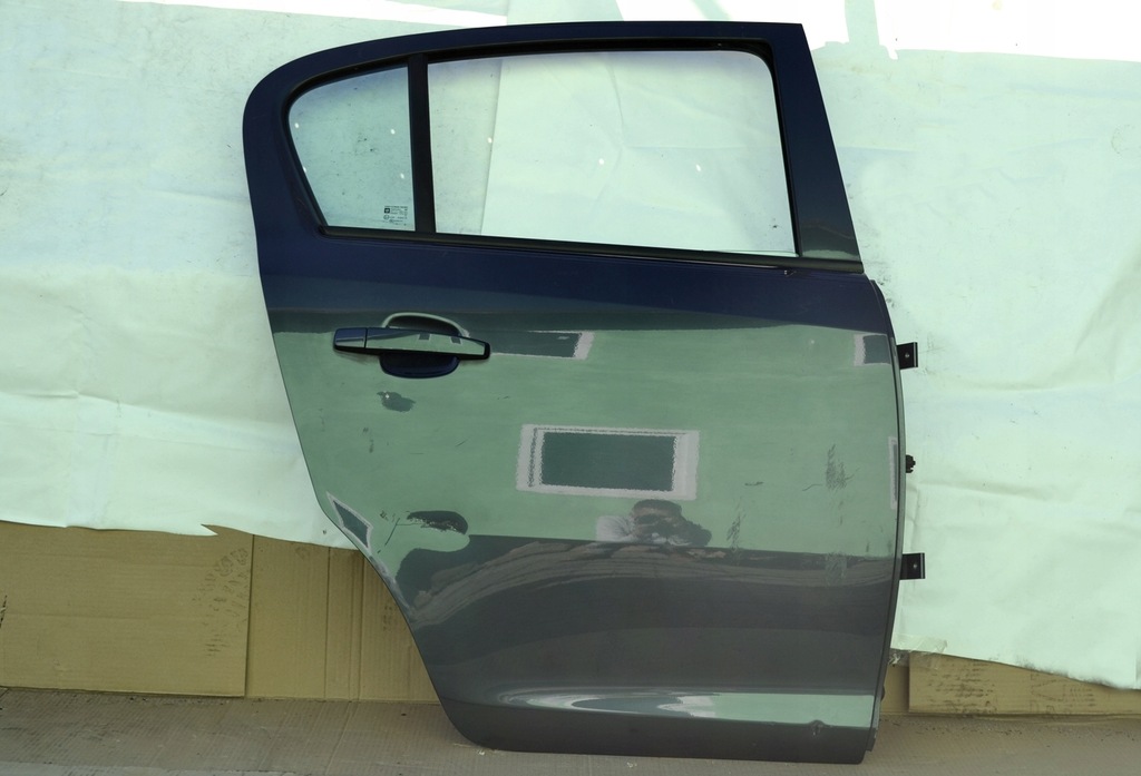 фото №3, Opel corsa d скло двері правий задня