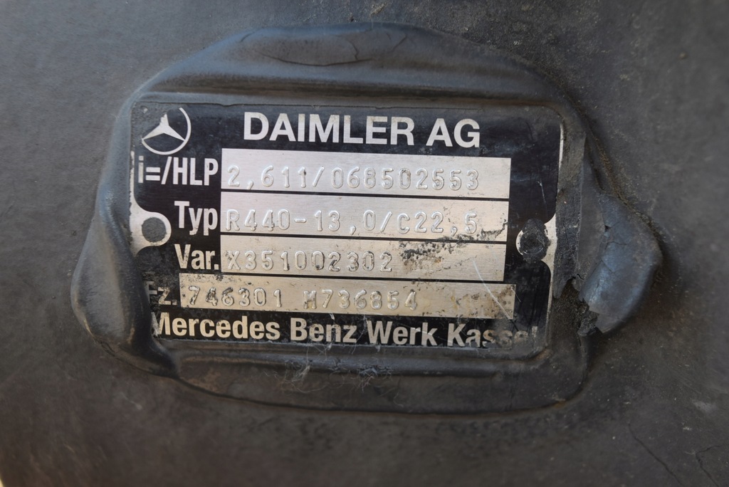 фото №10, Mercedes actros mp4 мост приводной kompletny 2016