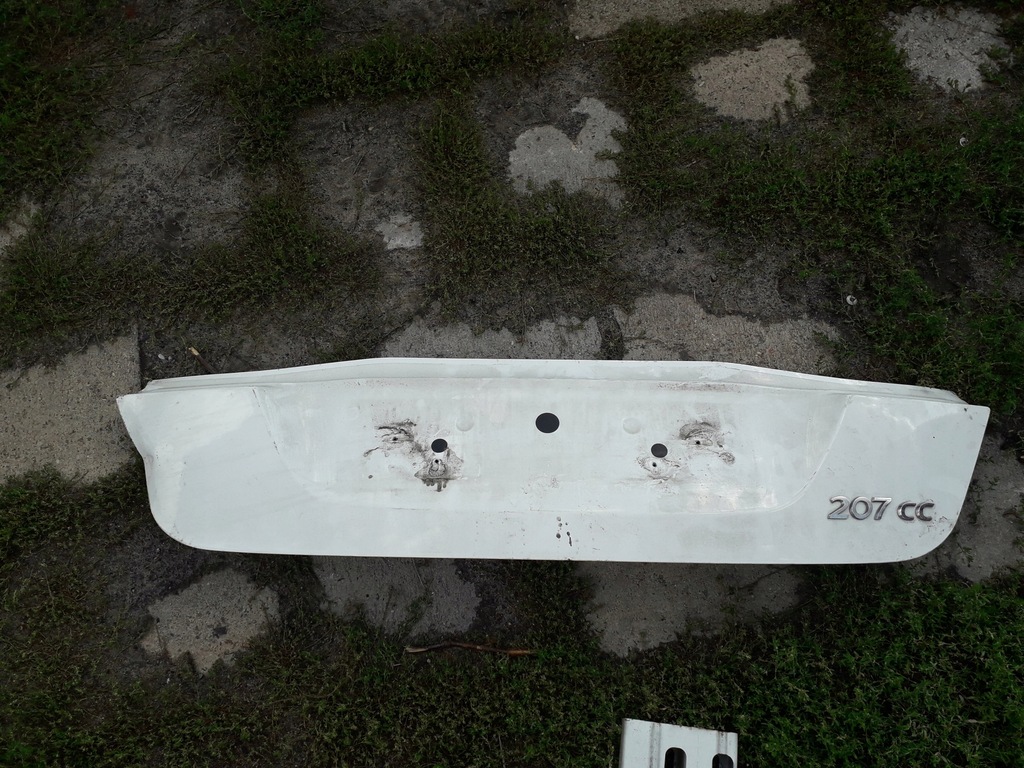 фото №1, Крышка багажника задняя борт peugeot 207cc 207 cc cabrio