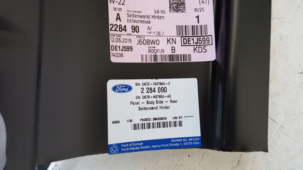 фото №7, Ford mondeo mk5 крила задня правий kombi 2014-2019r