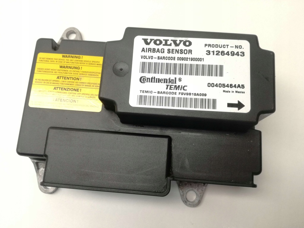 фото №1, 31264943 модуль датчик подушок подушка безпеки volvo c70 ii