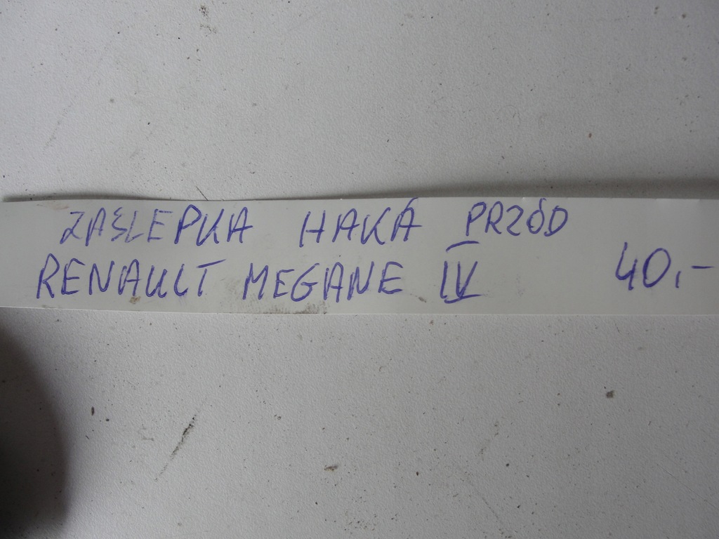 фото №4, Заглушка бампера перед renault megane iv