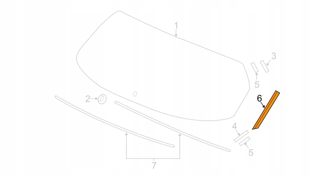 фото №1, Honda hr-v 2015- молдинг правая nowa oem