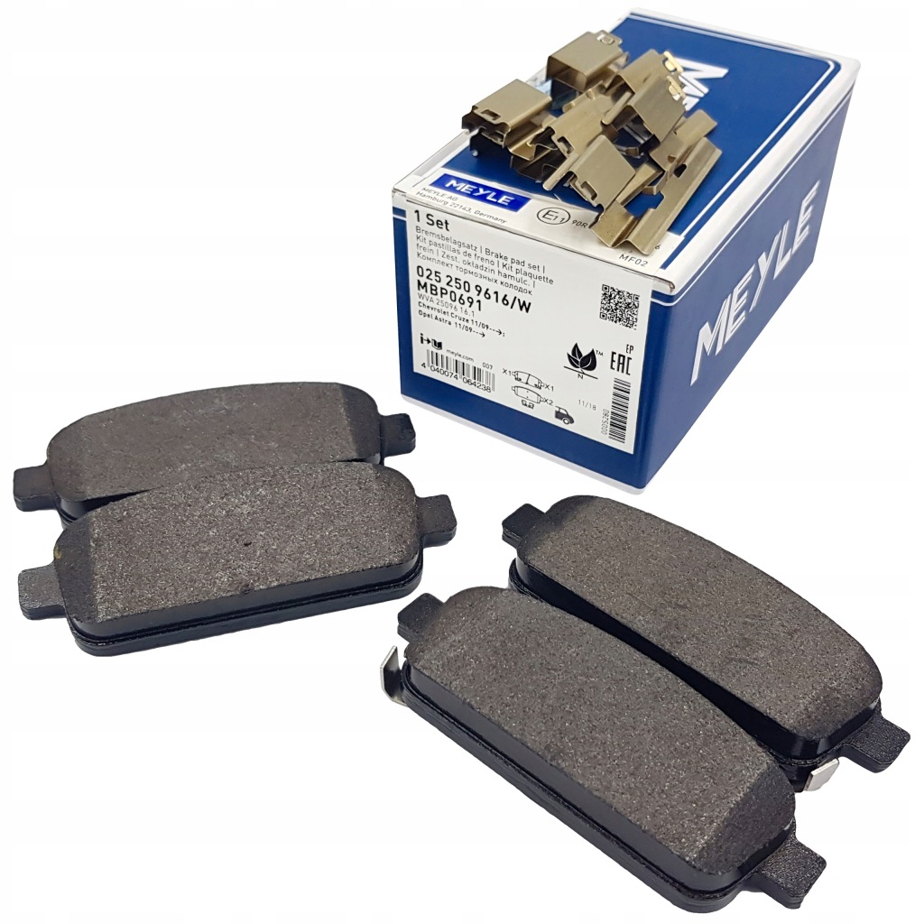 фото №12, Тормозные колодки ham. opel t. astra/zafira 09- с датчиком