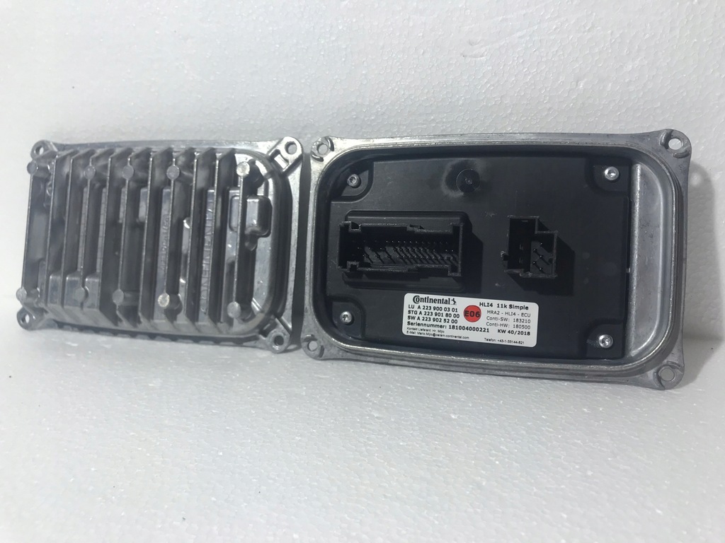 фото №1, Модуль led mercedes w223 s klasa a2239000301