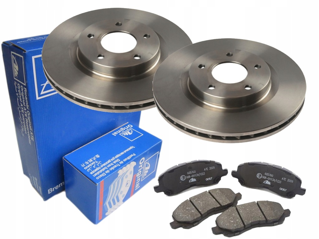 Купить Тормозные диски + тормозные колодки ate перед dodge avenger caliber