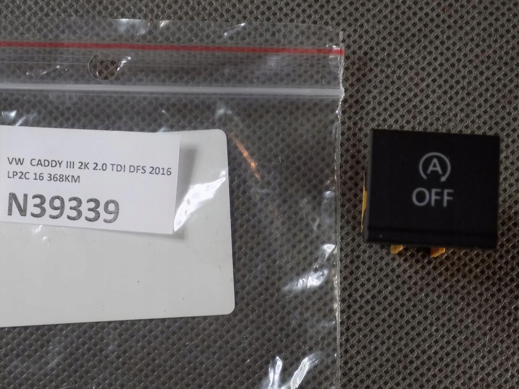 фото №3, Vw caddy iv 2k кнопка запуск стоп 2k0905217