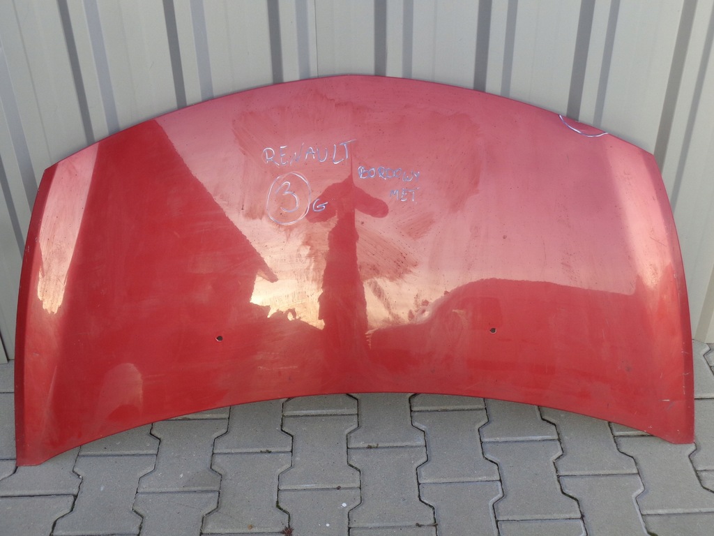 фото №1, Renault clio 3 iii 06- капот ładna оригинал