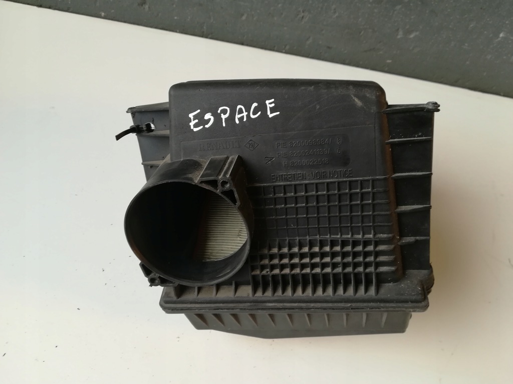 фото №3, Корпус фільтра повітря 2.2 dci renault espace iv