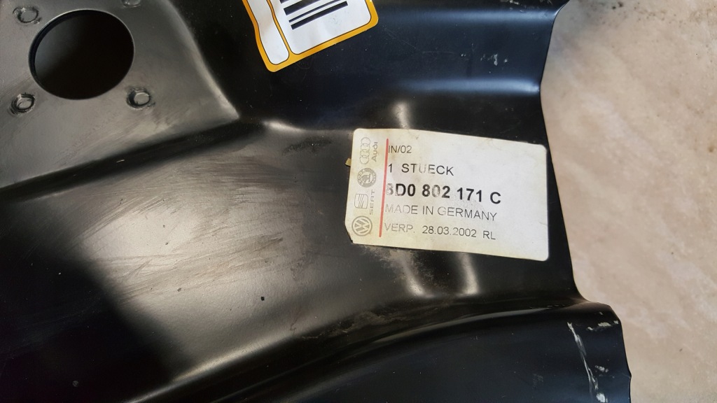 Element кузов четверть audi a4 b5 8d0 Цена