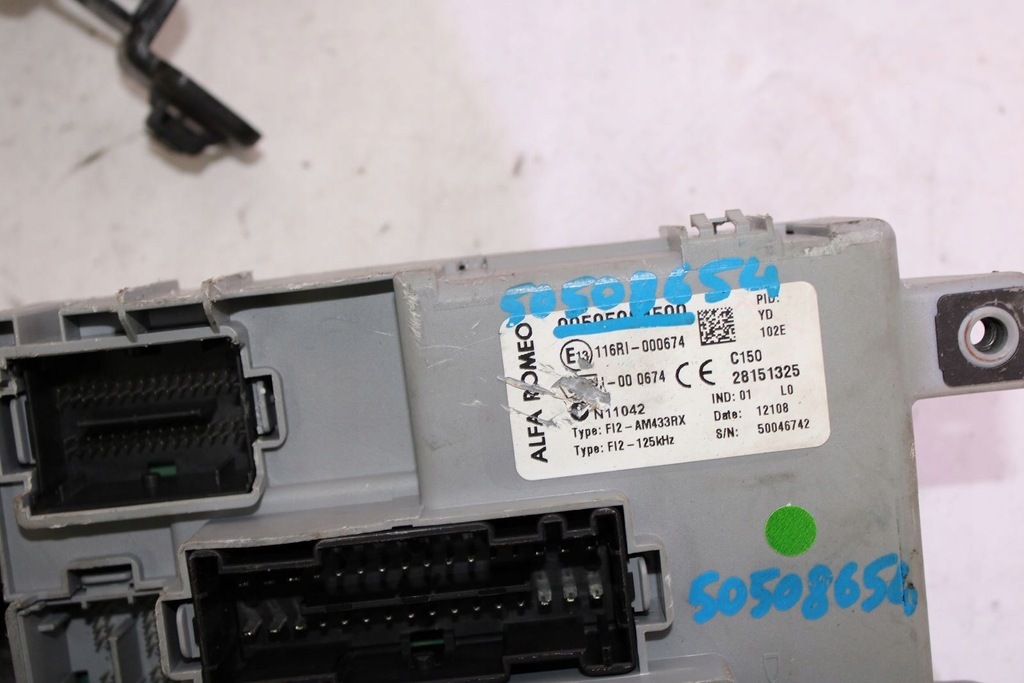 фото №8, Набор стартовый бортовой компьютер bsi alfa romeo mito 1.4t