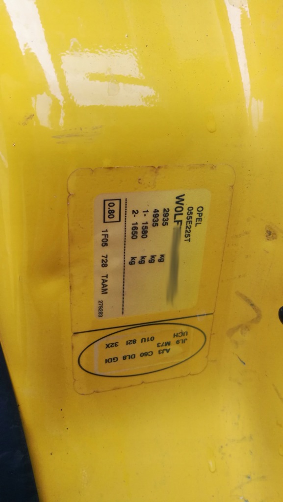 фото №5, Крила правий trafic vivaro primastar 01-14 l. 728