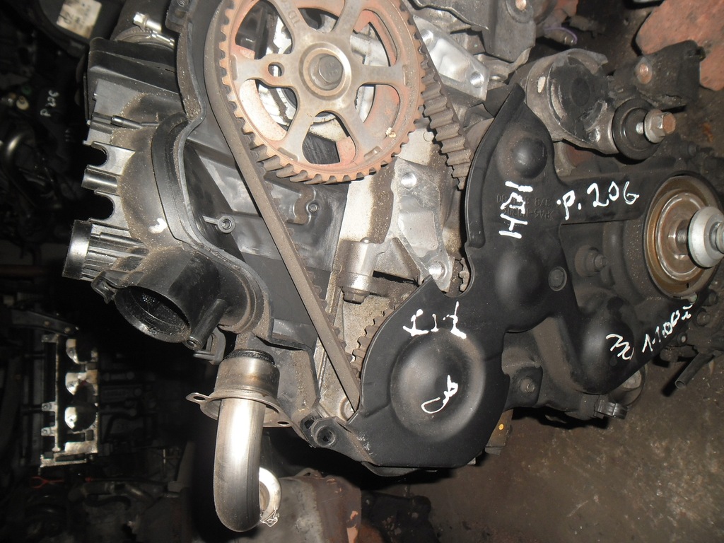 фото №1, Двигатель peugeot 206 1.4 hdi