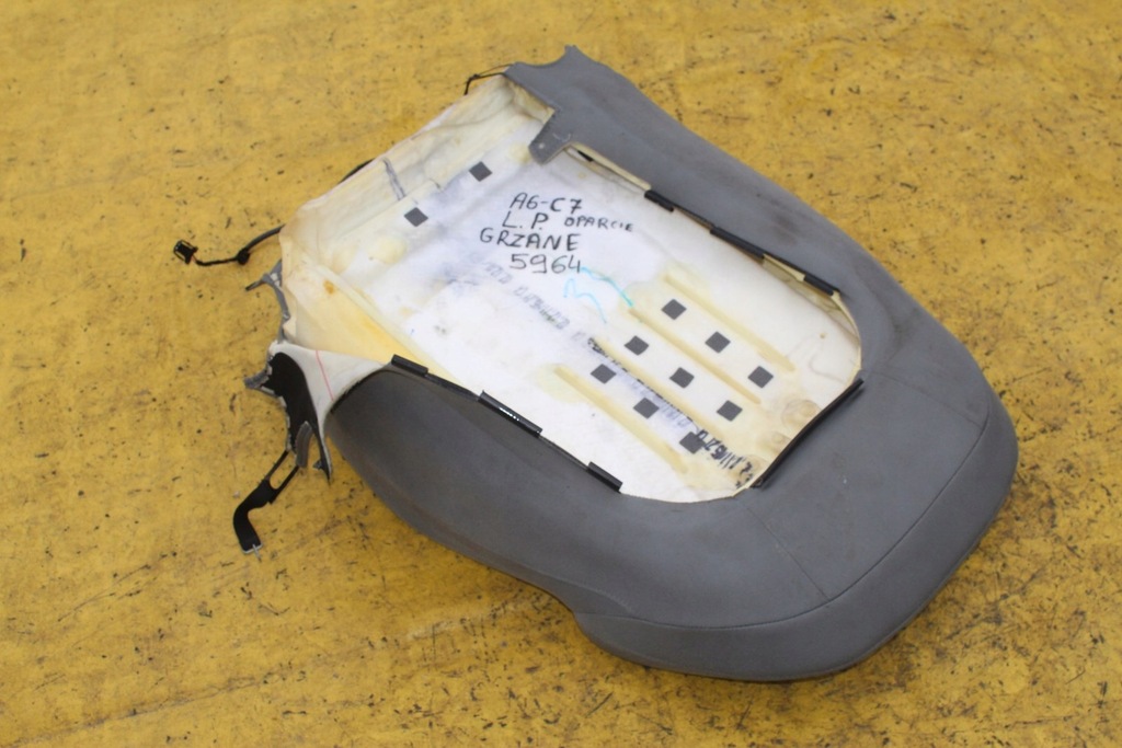 фото №7, Спинка сиденье левый перед audi a6 c7 материал подогрев сиденье