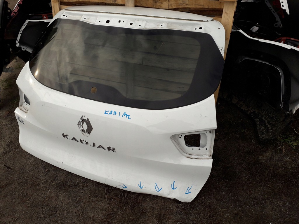 фото №3, Крышка багажника задняя renault kadjar