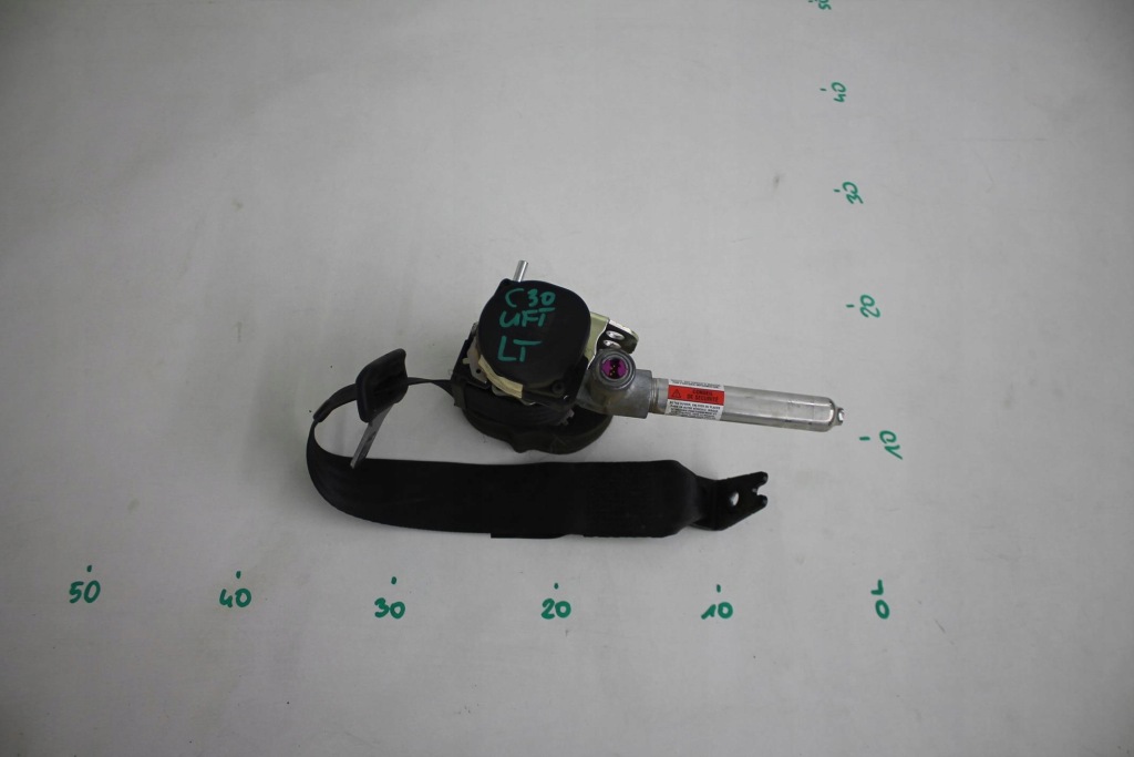 фото №3, Pas натягувач лівий задня volvo c30 v50 s40 06-12