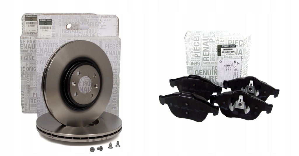 фото №1, Тормозные диски тормозные колодки перед scenic ii grand scenic 300mm