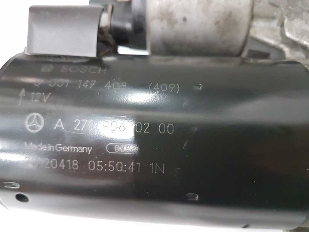 фото №4, Стартер mercedes slk w172 r172 1.8 cgi 11-