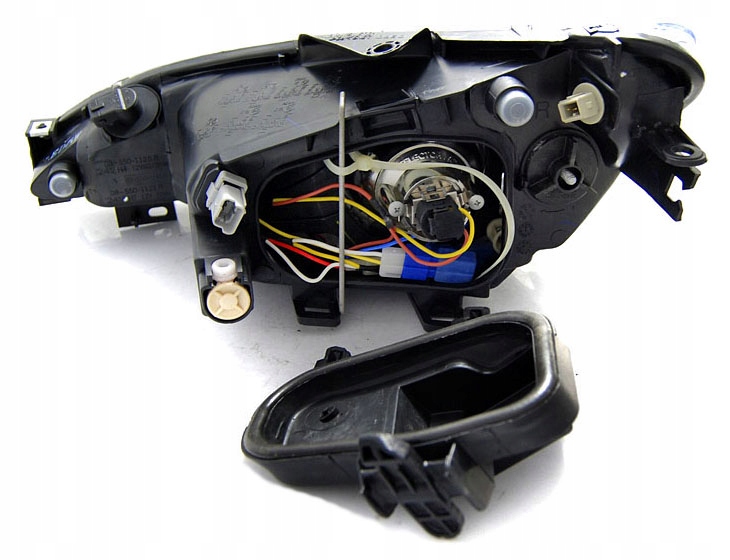 фото №3, Peugeot 206 fl 02-12 лампи фари led h7 хром