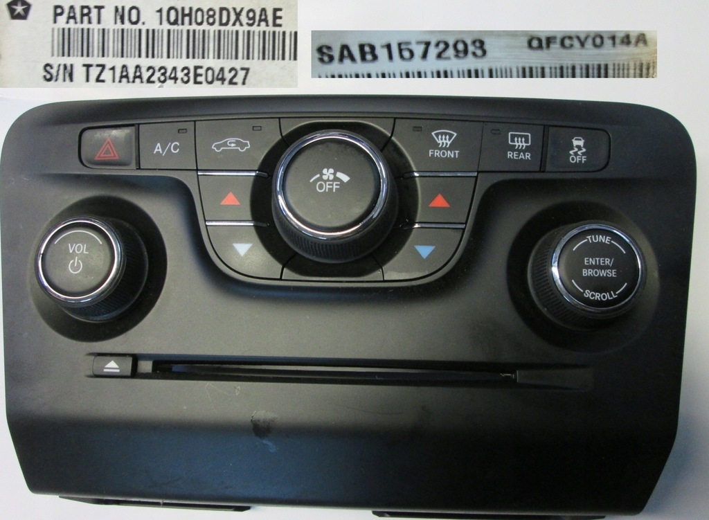 фото №1, Dodge charger 2014 панель кондиционера кондиционер cd