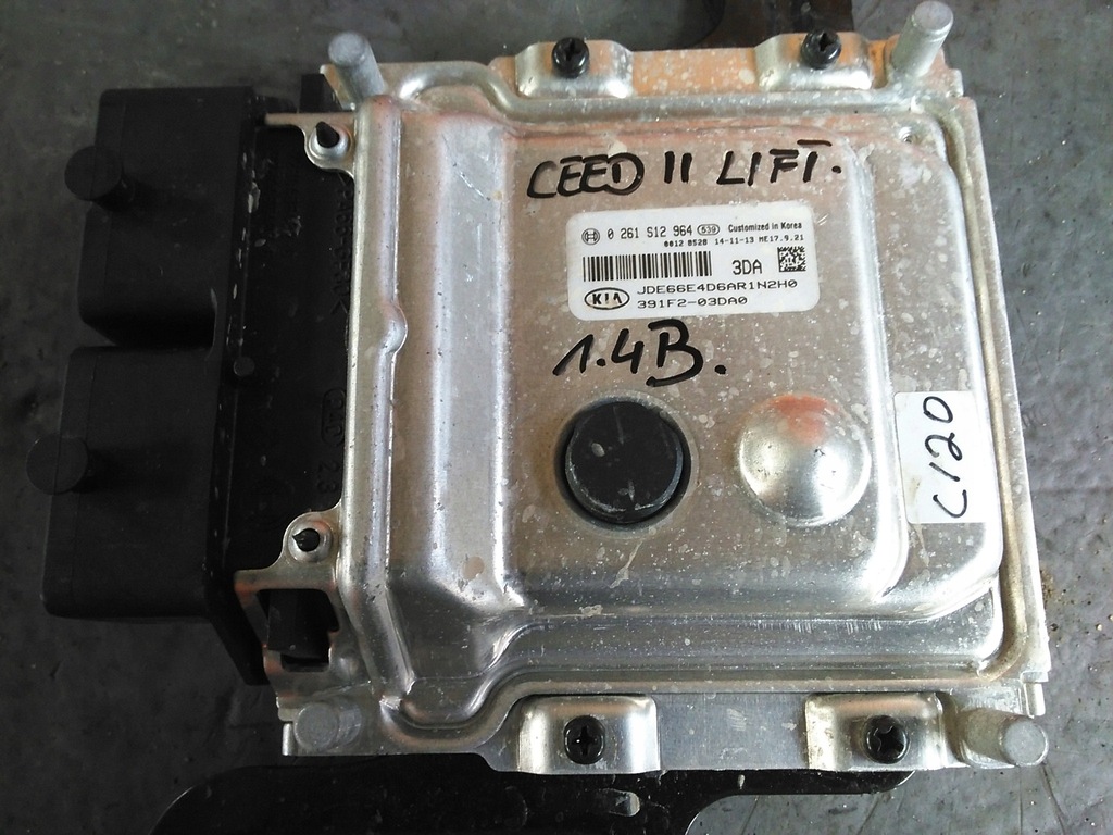 фото №1, Kia ceed ii lift 2015r 1.4b бортовий комп'ютер 391f2-03da0